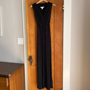 Motherhood Maternity Black Maxi Dress, Medium